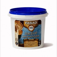 Лазур акрилова, Fasad